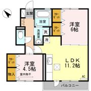 ノール プラージュの間取り画像