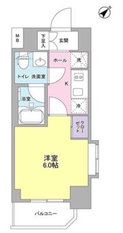 プラース千代田富士見の間取り画像
