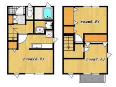 カーサ・ドルチェの間取り画像