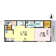 エルスール江坂の間取り画像