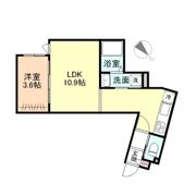 Beste Leben芝園の間取り画像
