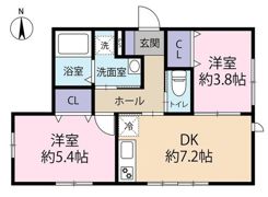 テラスフィールドの間取り画像