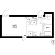 ティーグル荏原中延の間取り画像