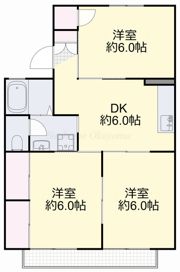 アネックス景山Aの間取り画像