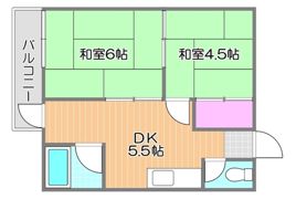 大重ビルの間取り画像