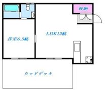 赤池アパートの間取り画像