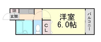 グレースハイツ六甲の間取り画像