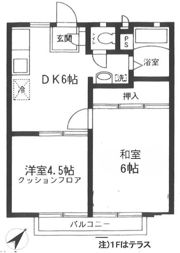 サンビレッジ朝霞の間取り画像