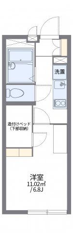 レオパレスプリマベーラ荻窪の間取り画像