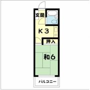 スカイハイツ上鶴の間取り画像
