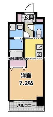 ラクラス高殿の間取り画像