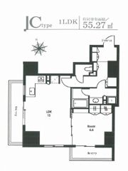 ステイシス町屋の間取り画像