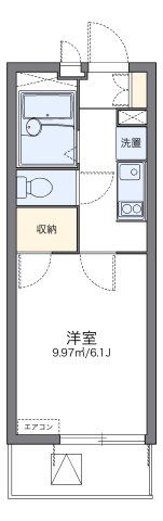 レオパレス横浜堀ノ内の間取り画像