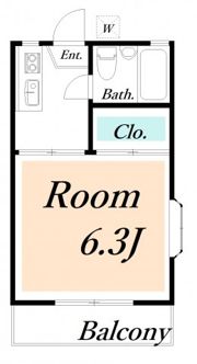 ドエル大幸の間取り画像