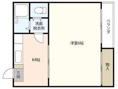 エターナル石本の間取り画像