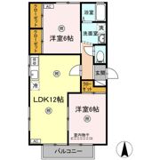 楠小路 C棟の間取り画像