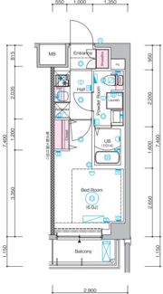 HY’s TODA MAXIVの間取り画像