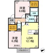 プロムナード デュオの間取り画像