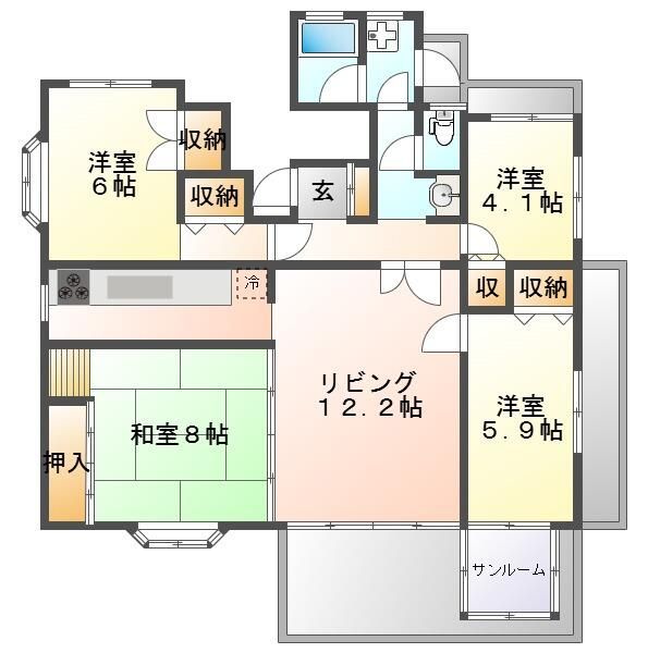 間取図
