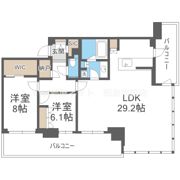 グランドメゾン新梅田タワー THE CLUB RESIDENCEの間取り画像