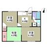 パレス西延沢の間取り画像