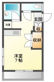 ミリオンバレイ Aの間取り画像