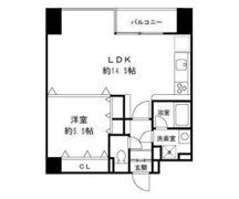 K－CRAFT UMEDA108の間取り画像