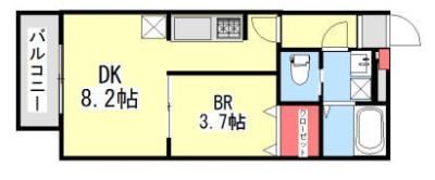 ピニエール武蔵浦和の間取り画像