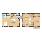 ヴィルヌーブDの間取り画像