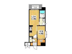 プルーム木町の間取り画像