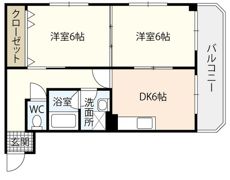 Kビルの間取り画像