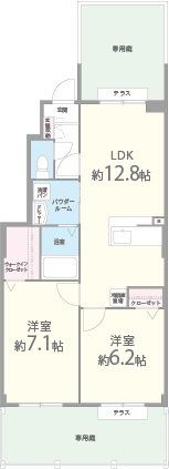 ヴェルブレスの間取り画像