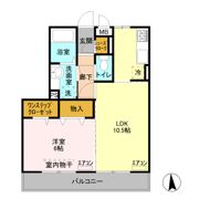 オマージュ Aの間取り画像