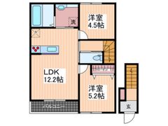 プランドルkumanoの間取り画像