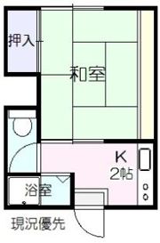 コーポ瑞穂の間取り画像