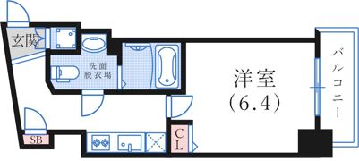GP Kobe Stationの間取り画像