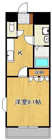 ハイグレイスの間取り画像