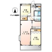 ペティハウス・ロベリアの間取り画像