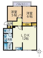 コーポシルフの間取り画像