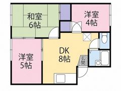 カーサ新屋敷Aの間取り画像