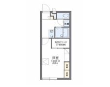 レオパレスYouYou早島の間取り画像