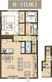 ユーソニアン・三仏生Aの間取り画像