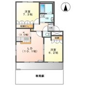 アシューレ五郎丸Eの間取り画像