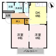 サニーコート Aの間取り画像