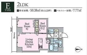 クレストコート目白新坂レジデンスの間取り画像