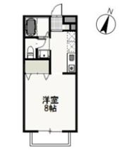 ベール花尻Aの間取り画像