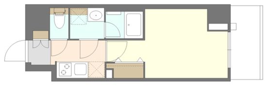 S－RESIDENCE原木中山azureの間取り画像