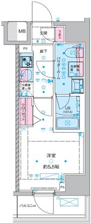 GENOVIA西川口Ⅲの間取り画像