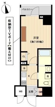 オーキッドレジデンス上野の間取り画像