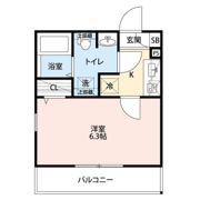 エクセラン中浦和の間取り画像